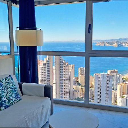 Highrise Apartment With Private Terrace & Sea Views - 34Th Floor Бенидорм Екстериор снимка